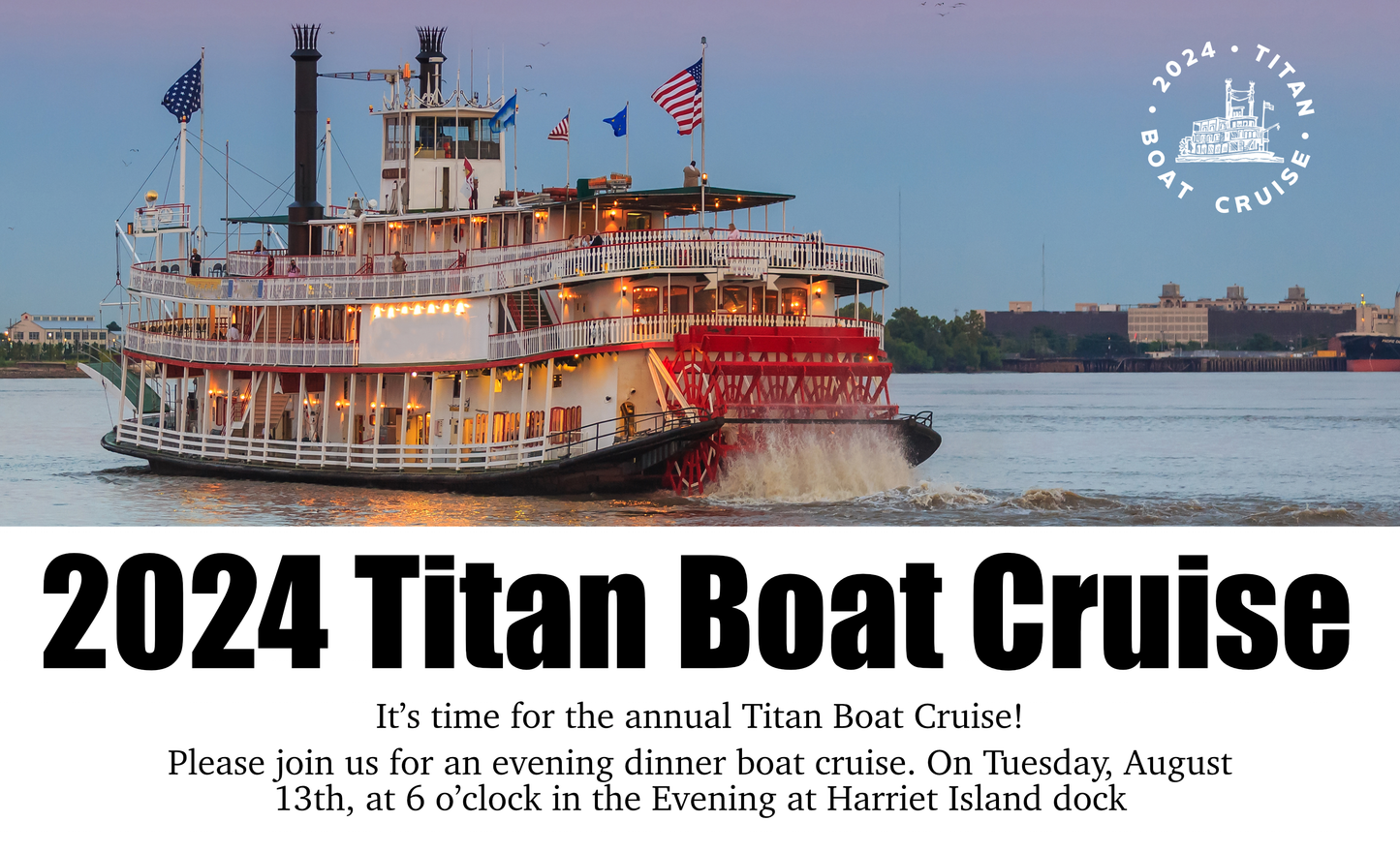 Ticket for the Titan Boat Cruise